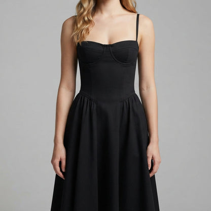 Palace Maxi Dress with Spaghetti Straps