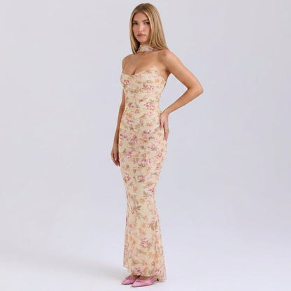 Womens Tube Top and Pencil Skirt Set