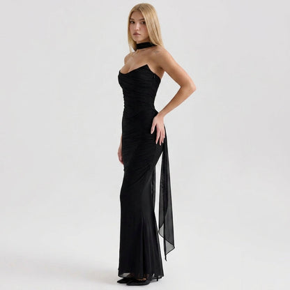 Womens Tube Top and Pencil Skirt Set