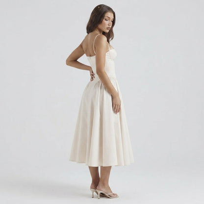 Palace Maxi Dress with Spaghetti Straps